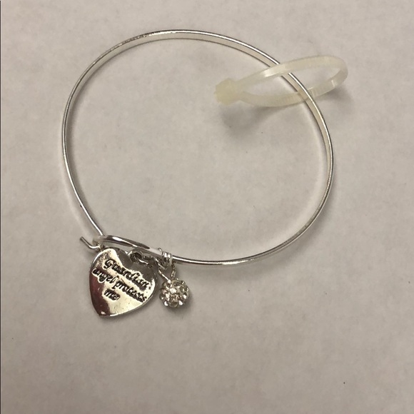 Fine Silver Plated Bracelet with Crystal - Picture 4 of 4